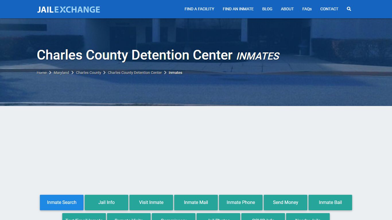 Charles County Jail Inmates | Arrests | Mugshots | MD